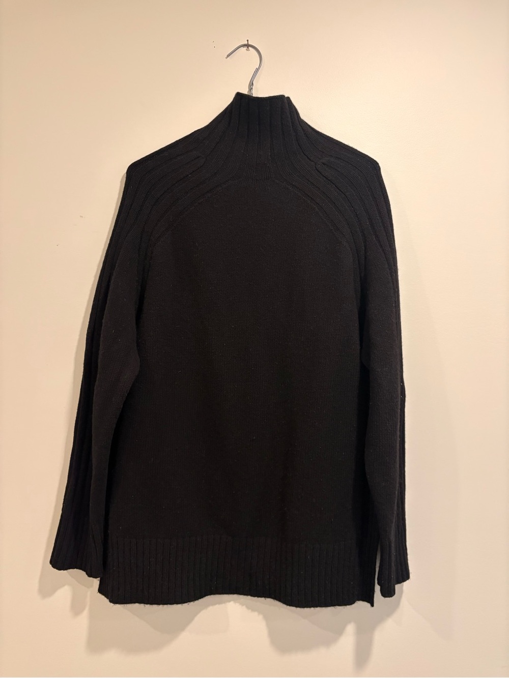 Polo by Ralph Lauren Ribbed Mock Neck Sweater Wool Cashmere blend M - Picture 5 of 9